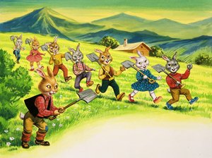 Medvěd králík od Henry Charles Fox