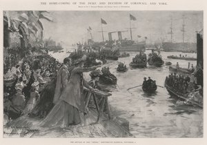 Návrat domů vévody a vévodkyně z Cornwallu a Yorku od Henry Charles Seppings Wright