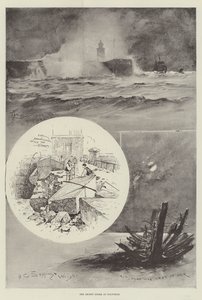 Nedávná bouře v Holyheadu od Henry Charles Seppings Wright