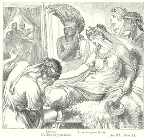 Antonius a Kleopatra (rytina)