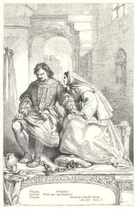 Míra za míru (rytina) od Henry Courtney (after) Selous