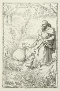 Ilustrace k Pokroku poutníka od Johna Bunyana od Henry Courtney Selous