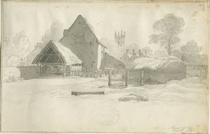 Shenstone - Farm: sépie kresba, nd [1788-1855] (kresba)
