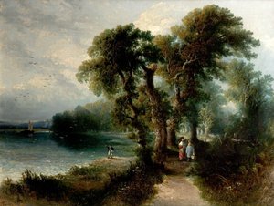 Nottingham z Wilford Grove, 1831 od Henry Dawson