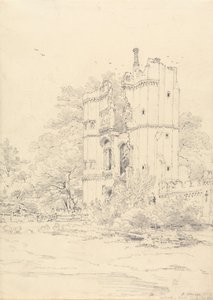 Nether Hall, Essex od Henry Edridge
