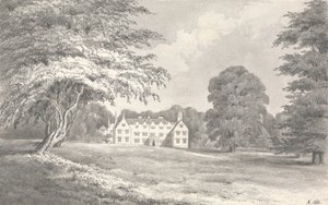 Oakley Hall od Henry Edridge