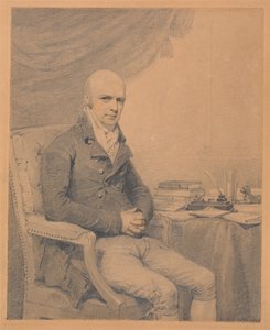 Portrét Thomase Estcourta, Esq., z Estcourtu od Henry Edridge