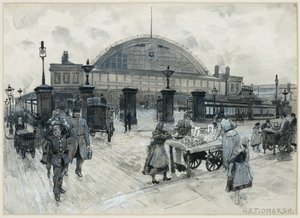 Centrální stanice od Henry Edward Tidmarsh