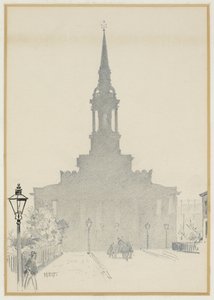 Christ Church, Acton Square od Henry Edward Tidmarsh