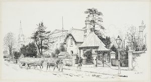 Didsbury Wesleyan College od Henry Edward Tidmarsh