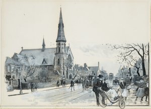 Longsight Wesleyan Chapel od Henry Edward Tidmarsh