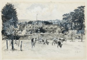 Marple Hall od Henry Edward Tidmarsh