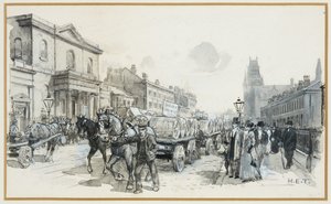 Vappu, Oxford Street od Henry Edward Tidmarsh