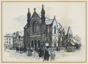 Baptistická kaple Moss Side od Henry Edward Tidmarsh