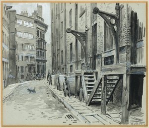 Sobotní odpoledne ve městě od Henry Edward Tidmarsh