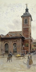 St Benets, Pauls Wharf, Queen Victoria Street od Henry Edward Tidmarsh