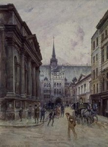 Židovstvo svatého Vavřince a cechovní síň od Henry Edward Tidmarsh