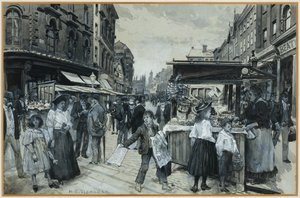 Staré Tržiště od Henry Edward Tidmarsh