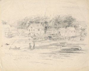 Pohled na Provincetown od Henry Farrer