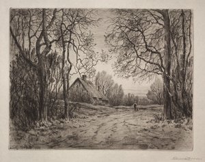 Zimní večer, 1883.