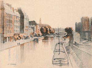Canal St. Martin, c1927, 1927