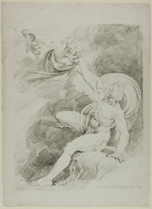 Nebeský Ganymede od Johann Heinrich Füssli