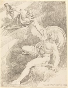 Znásilnění Ganymeda od Johann Heinrich Füssli