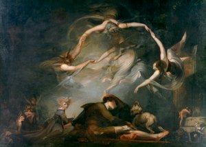 Sen pastýřů, ze Ztraceného ráje, 1793