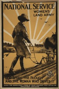 Ženská pozemní armáda národních služeb, 1917 od Henry George Gawthorn