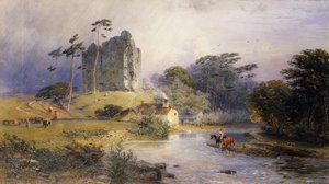 Hrad Thirlwall, Northumberland,
