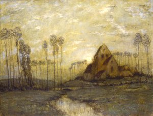 Starý kostel v Montreuil, ca. 1906-1907.