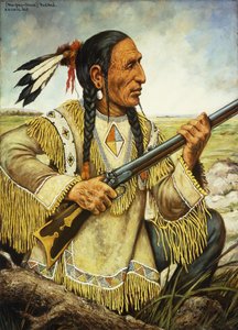 (Na-Pay-Shure) Červená ruka, 1862