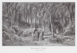 Rosamundina věž (litografie) od Henry Hawes Craven Green