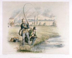 Jack Fishing, Lea Bridge, ze sady šesti obrázků 