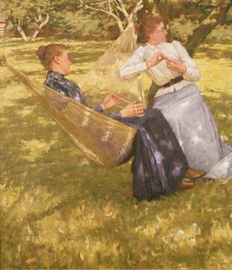 V sadu, 1893 od Henry Herbert La Thangue