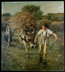 The Haywain, kolem roku 1889 od Henry Herbert La Thangue
