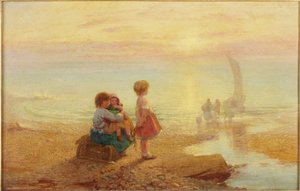 Brzy ráno u pobřeží od Henry Hetherington Emmerson