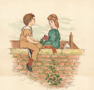 Sousedé (barevné lito) od Henry Hetherington Emmerson