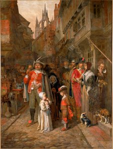 Ztracené dítě, kolem roku 1870