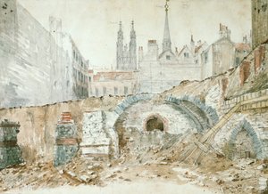Části baziliky z konce 1. a počátku 2. století v City of London od Henry Hodge
