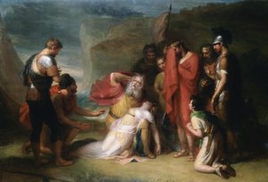 Lear a Cordelie, kolem roku 1820