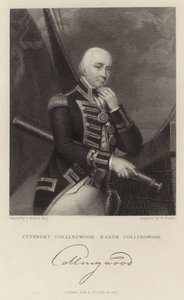 Portrét Cuthberta Collingwooda od Henry Howard