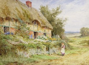 Zvířecí králík (olej na plátně) od Henry John Sylvester Stannard