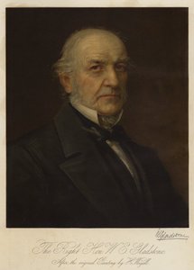 Správný čestný W E Gladstone (chromolitho) od Henry Jr. Weigall