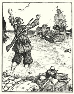 Alexander Selkirk (kámen) od Henry Justice Ford