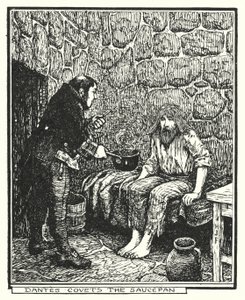 Dantes touží po hrnci (litho) od Henry Justice Ford