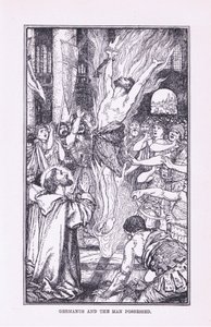 Germanus a muž posedlý, 1912 od Henry Justice Ford