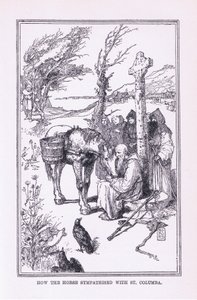 Jak kůň sympatizoval se svatým Columbou, 1912 od Henry Justice Ford