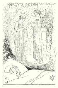 Ilustrace k Pokroku poutníka od Johna Bunyana (litografie) od Henry Justice Ford