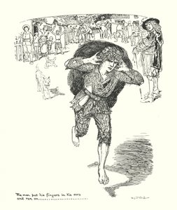 Ilustrace k Pokroku poutníka od Johna Bunyana (litografie) od Henry Justice Ford